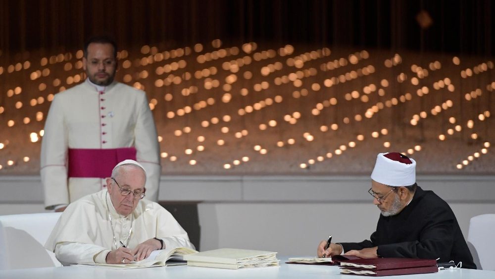 Fratellanza Umana per la Pace Mondiale e la convivenza comune